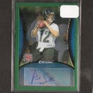 PAUL SMITH - 2008 Bowman Chrome GREEN AUTOGRAPH Rookie - Jaguars & Tulsa