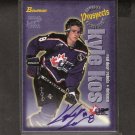 KYLE KOS - 1997-98 Bowman CHL  AUTOGRAPH Rookie