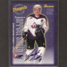 JARRETT SMITH - 1997-98 Bowman CHL AUTOGRAPH Rookie