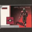 CADILLAC WILLIAMS - 2005 Topps Pristine JERSEY RC - Buccaneers & Auburn Tigers