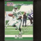 AL TOON - Jets & Wisconsin Badgers AUTOGRAPH