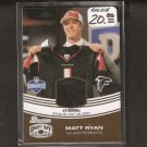 MATT RYAN - 2008 Bowman DRAFT JERSEY Rookie - Boston College Eagles & Atlanta Falcons MATT RYAN - 2008 Bowman DRAFT JERSEY Rookie - Boston College Eagles & Atlanta Falcons