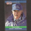 CHUCK KNOX - Seahawks, Rams - AUTOGRAPH