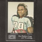 CHRIS JOHNSON 2008 Topps Mayo Rookie Card - NY Jets & East Carolina Pirates CHRIS JOHNSON 2008 Topps Mayo Rookie Card - NY Jets & East Carolina Pirates
