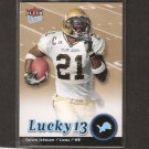CALVIN JOHNSON - 2007 Fleer Ultra Lucky 13 ROOKIE CARD - Lions & Georgia Tech Yellow Jackets CALVIN JOHNSON - 2007 Fleer Ultra Lucky 13 ROOKIE CARD - Lions & Georgia Tech Yellow Jackets