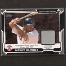 MANNY RAMIREZ - 2008 Topps Game-Worn JERSEY - Red Sox & Dodgers