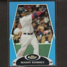MANNY RAMIREZ - 2008 Topps Finest BLUE Refractor Serial Numbered - Red Sox & Dodgers MANNY RAMIREZ - 2008 Topps Finest BLUE Refractor Serial Numbered - Red Sox & Dodgers