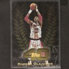 HAKEEM OLAJUWON - 1997-98 Topps Top 40 - Houston Rockets HAKEEM OLAJUWON - 1997-98 Topps Top 40 - Houston Rockets