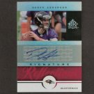 DEREK ANDERSON - 2005 Upper Deck Reflections ROOKIE AUTOGRAPH - Browns & Oregon State Beavers