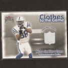 MARVIN HARRISON - 2001 Ultra Game-Worn RELIC - Indianapolis Colts & Syracuse