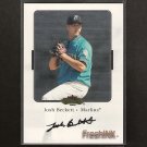JOSH BECKETT - 2000 Fleer Fresh Ink AUTOGRAPH - Dodgers, Red Sox & Marlins
