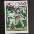 KEVIN YOUKILIS 2008 Topps Chrome REFRACTOR - Red Sox