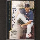 MANNY DELCARMEN - 2002 Bowman AUTOGRAPH Rookie - Red Sox & Mariners