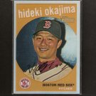 HIDEKI OKAJIMA 2008 Topps Heritage Chrome REFRACTOR - Red Sox HIDEKI OKAJIMA 2008 Topps Heritage Chrome REFRACTOR - Red Sox