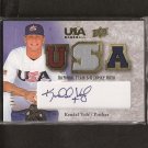 KENDAL VOLZ - 2008 Upper Deck TEAM USA Autograph JERSEY ROOKIE - Red Sox KENDAL VOLZ - 2008 Upper Deck TEAM USA Autograph JERSEY ROOKIE - Red Sox