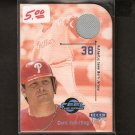 CURT SCHILLING 1999 Ultra Feel the Game - GAME-USED JERSEY - Red Sox & Phillies CURT SCHILLING 1999 Ultra Feel the Game - GAME-USED JERSEY - Red Sox & Phillies