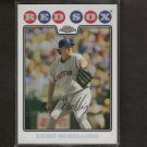 CURT SCHILLING 2008 Topps Chrome REFRACTOR - Red Sox