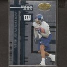 BRANDON JACOBS 2005 Leaf Certified Materials Rookie - NY Giants BRANDON JACOBS 2005 Leaf Certified Materials Rookie - NY Giants