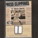 MARK PRIOR - 2003 Fleer Box Score GAME-USED JERSEY - Chicago Cubs MARK PRIOR - 2003 Fleer Box Score GAME-USED JERSEY - Chicago Cubs