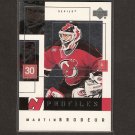 MARTIN BRODEUR 2001 Upper Deck Profiles - New Jersey Devils MARTIN BRODEUR 2001 Upper Deck Profiles - New Jersey Devils