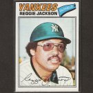 REGGIE JACKSON - 1977 Topps - Ex-Mint - FIRST YANKEES CARD