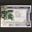DEVIN THOMAS #63/100 - 2008 Playoff Prestige Autographed College Patch RC- Michigan State & Redskins DEVIN THOMAS #63/100 - 2008 Playoff Prestige Autographed College Patch RC- Michigan State & Redskins