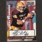 JAKE PLUMMER - 1997 Pro Line - Rookie Autograph - Sun Devils & Cardinals