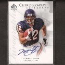 MATT FORTE - 2008 SP Chirography Autographed Rookie - Bears & Tulane MATT FORTE - 2008 SP Chirography Autographed Rookie - Bears & Tulane