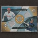 BOBBY ABREU & CARLOS BELTRAN - 2005 UD Reflections GAME-USED DUAL JERSEY - Mets & Angels BOBBY ABREU & CARLOS BELTRAN - 2005 UD Reflections GAME-USED DUAL JERSEY - Mets & Angels