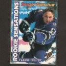 SERGEI GONCHAR 1996-97 Fleer Rookie Sensations - Penguins & Capitals