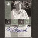 MARK CALCAVECCHIA - 2002 SP Authentic Golf - PGA Signs of the Times AUTOGRAPH MARK CALCAVECCHIA - 2002 SP Authentic Golf - PGA Signs of the Times AUTOGRAPH