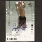 DAVID GOSSETT - 2002 SP Authentic Golf - PGA Rookie AUTOGRAPH DAVID GOSSETT - 2002 SP Authentic Golf - PGA Rookie AUTOGRAPH