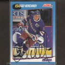 SERGEI NEMCHINOV - New York Rangers - 1991-92 Score AUTOGRAPH