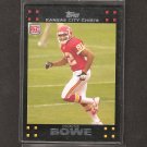 DWAYNE BOWE - 2007 Topps Rookie Card - Chiefs & LSU