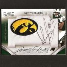SHONN GREENE- 2009 National Treasures College Patch Autograph RC - Titans & Iowa Hawkeyes