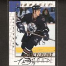 BOYD DEVEREAUX - 1997-98 Be A Player AUTOGRAPH - Oilers, Red Wings & Maple Leafs