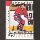 DARCY TUCKER - 1997-98 Be A Player AUTOGRAPH - Canadiens, Maple Leafs, Lightning & Avalanche