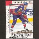 SCOTT PELLERIN - 1997-98 Be A Player AUTOGRAPH - Blues, Devils, Stars & Maine Blackbears