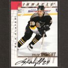 TYLER WRIGHT - 1997-98 Be A Player AUTOGRAPH - Penguins, Oilers & Blue Jackets