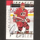 KEVIN HALLER - 1997-98 Be A Player AUTOGRAPH - Hurricanes, Flyers, Canadiens & Islanders
