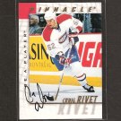 CRAIG RIVET - 1997-98 Be A Player AUTOGRAPH - Canadiens, Sharks & Sabres