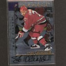 STEVE CHIASSON - 1997-98 Be A Player Die Cut AUTOGRAPH - Hurricanes, Red Wings, Whalers & Flames