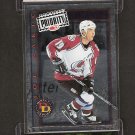 JOE SAKIC 1997-98 Donruss Priority Direct Deposit - Avalanche JOE SAKIC 1997-98 Donruss Priority Direct Deposit - Avalanche