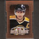 RAY BOURQUE 1997-98 Donruss Preferred National Treasures - Bruins & Avalanche