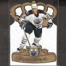 RYAN SMYTH 1997-98 Pacific Gold Crown Die Cut - Oilers, Avalanche & Kings