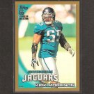 KIRK MORRISON 2010 Topps GOLD Parallel - Jaguars, Raiders & San Diego State