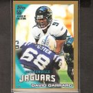 DAVID GARRARD 2010 Topps GOLD Parallel - Jacksonville Jaguars & East Carolina DAVID GARRARD 2010 Topps GOLD Parallel - Jacksonville Jaguars & East Carolina