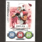 LARRY FITZGERALD - 2010 Topps Attax - Arizona Cardinals & Pitt Panthers