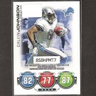 CALVIN JOHNSON - 2010 Topps Attax - Lions & Georgia Tech Yellowjackets