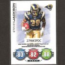 STEVEN JACKSON - 2010 Topps Attax - Rams & Oregon State Beavers